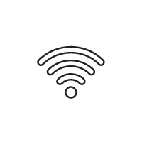 Ícone | Wi-Fi em todas as áres comuns